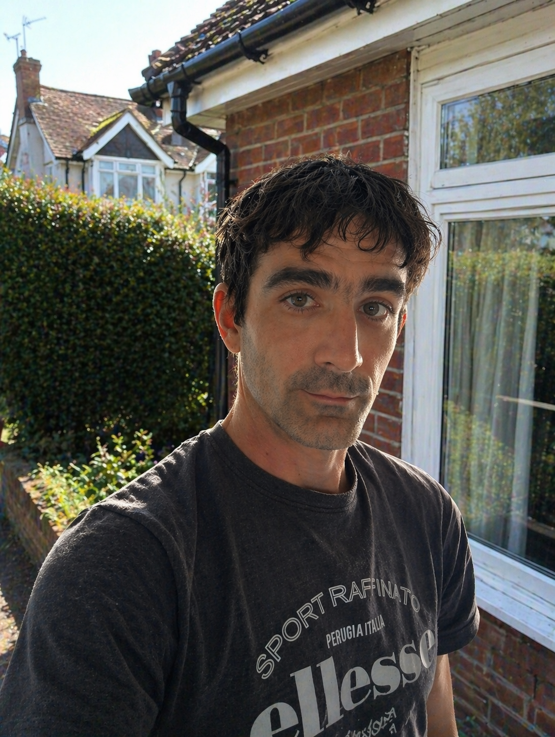 Sam from SJ Windows outside a customer's home in Colchester